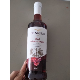 De Nigris Red Wine Vinegar น้ำส้มสายชูหมักจากไวน์แดง ดีนิกริส 500ml