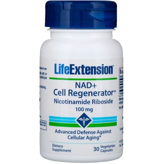 Life Extension, NAD+ Cell Regenerator Nicotinamide Riboside, 100 mg, 30 Veggie Capsules