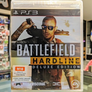 (ภาษาอังกฤษ) มือ1 Battlefield Hardline Deluxe Edition แผ่นเกม PS3 แผ่นPS3 (Shooting FPS เกมยิง เหมือน Call of Duty)