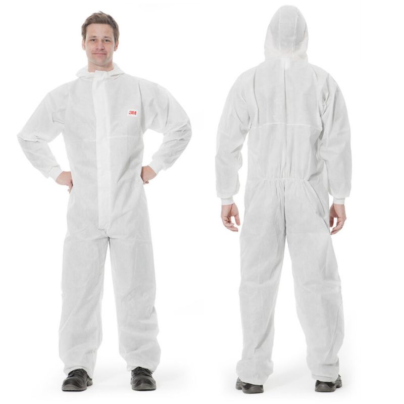 3M Protective Coverall ชุดป้องกันเชื้อโรค และสารเคมี model 4545 size M