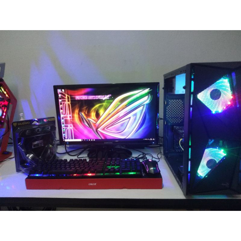 🔰คอมชุดเล่นเกมมือสอง🔰Corei5 2400/ram8/Gtx650Gddr5/ssd120/