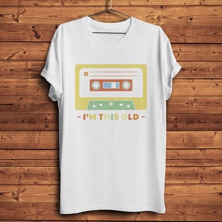 เสื้อยืดลําลอง แขนสั้น พิมพ์ลาย IM This Old 80S Gamepad Funny Geek แนวสตรีท เหมาะกับฤดูร้อน สไตล์วินเทจ สําหรับผู้ชาย แ