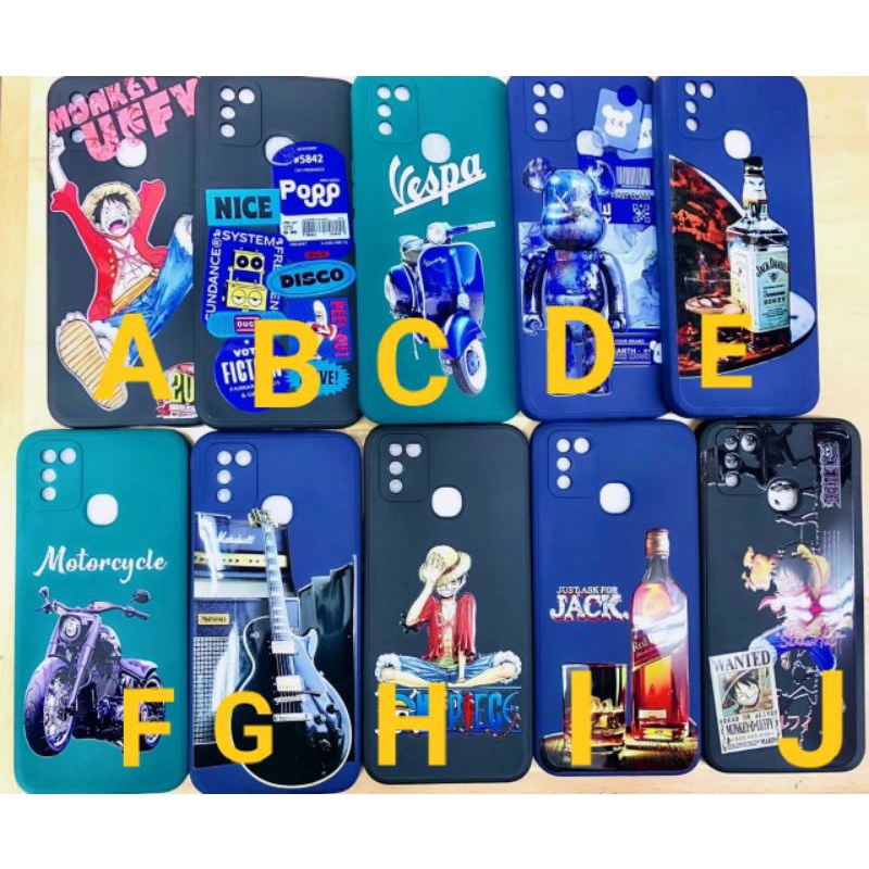 HP Infinix Hot 10 Hot 10Play Hot 11Play Hot 9 Play Smart 5 Smart 6 Hot 10S Softcase Luffy Cool Vespa