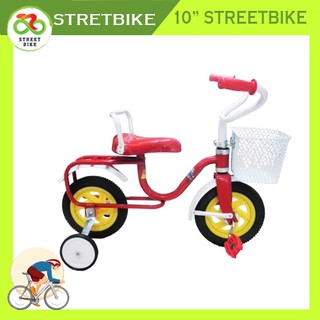 จักรยานสำหรับเด็ก size 10" streetbike mini sport red