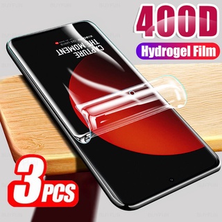 3Pcs Full Cover For Xiaomi Mi 12s Ultra Screen Protectors Hydrogel Film 3D For Xaomi Xiomi My 12s Pro 12X 12 Pro Protective Film