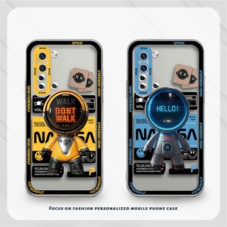 เคสโทรศัพท์มือถือ TPU กันแตก ลายนักบินอวกาศ NASA สําหรับ Realme C11 2021 C21Y C31 C35 C15 C21 C25 C20 C3 C12 C2 C25S 5S 5 5S 5i