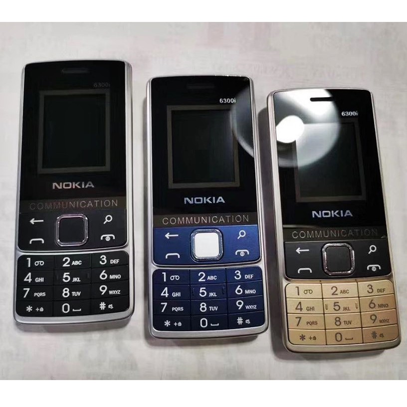 โทรศัพท์มือถือ NOKIA PHONE 6300  (สีทอง) 3G/4G  รุ่นใหม่ โนเกียปุ่มกด