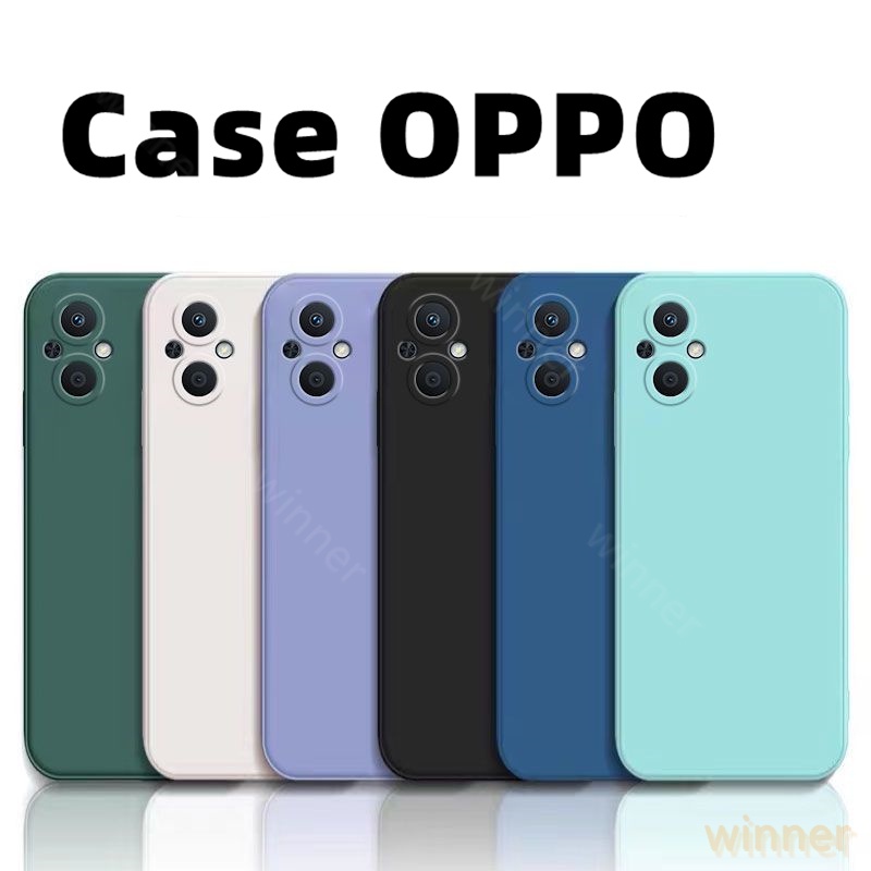 เคส OPPO Reno 8Z 5G Reno 7Z 5G Reno8 Reno 8 Pro Reno 7 Reno 7 4G Reno 8 4G โทรศัพท์ ซิลิโคนนิ่ม ขอบสี่เหลี่ยม เรียบง่าย สําหรับ ZBYT