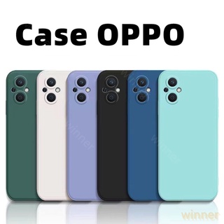 เคส OPPO Reno 8Z 5G Reno 7Z 5G Reno8 Reno 8 Pro Reno 7 Reno 7 4G Reno 8 4G โทรศัพท์ ซิลิโคนนิ่ม ขอบสี่เหลี่ยม เรียบง่าย สําหรับ ZBYT