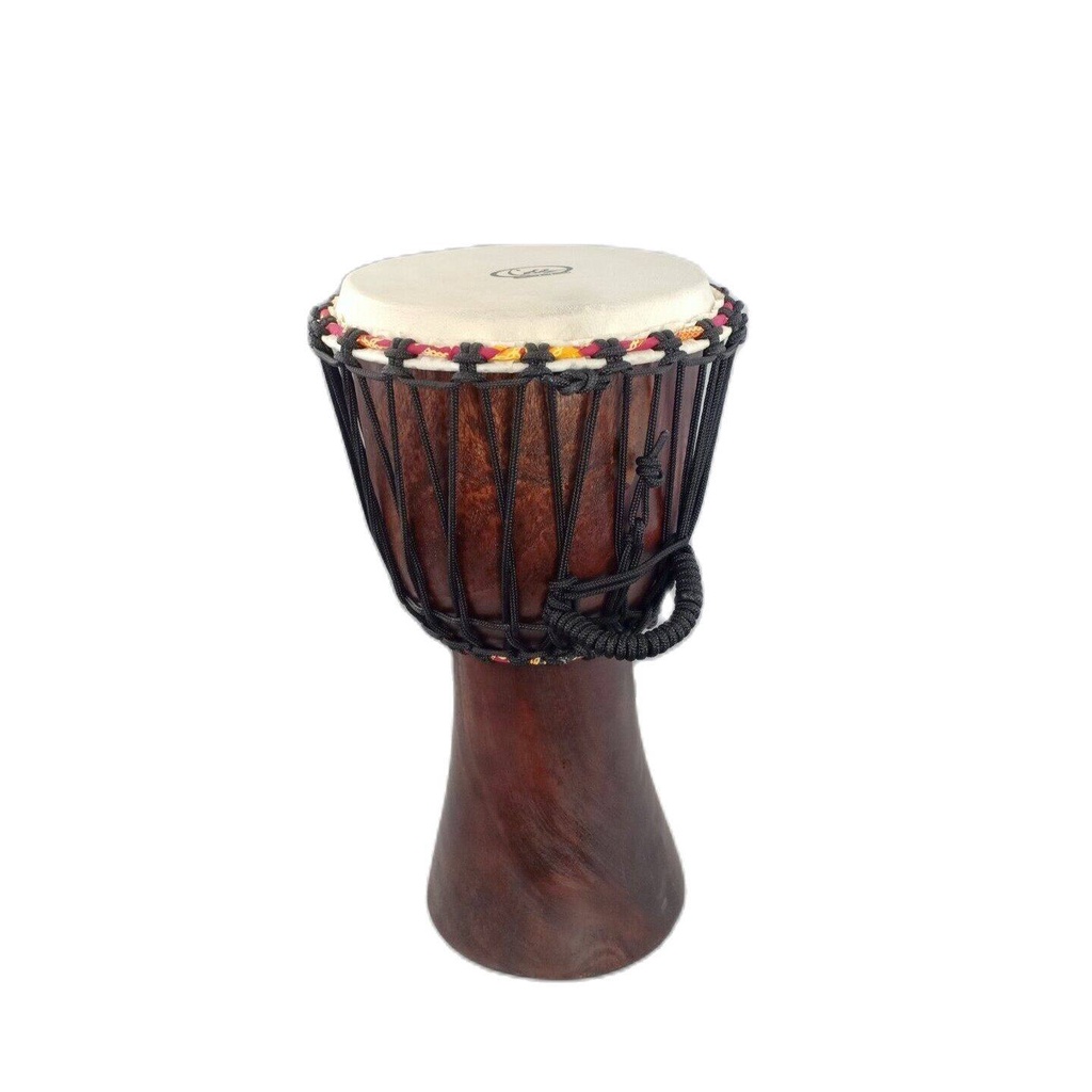 COCO – กลองเจมเบ้ (แบบเรียบขึ้นเชือก) ขนาด 10″