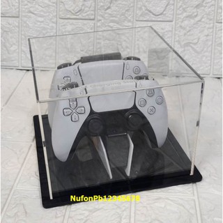 กล่องครอบกันฝุ่น กล่องครอบใสสำหรับวางที่ชาร์จจอย PS5 มียิงลา…