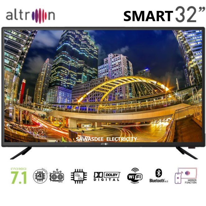 Altron LED Smart TV ขนาด 32 นิ้ว รุ่น LTV-3205 ประกันเครื่องและหลอดภาพ 3 ปี