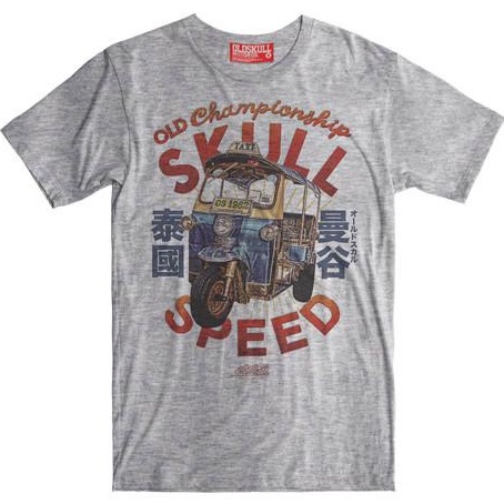 เสื้อยืด OLDSKULL EXPRESS HD No.46 (รถตุ๊กๆ)