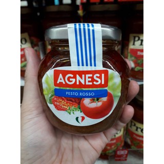 AGNESI pesto rosso แอคเนซี เพสโต้รอสโส ขนาด 185 กรัม