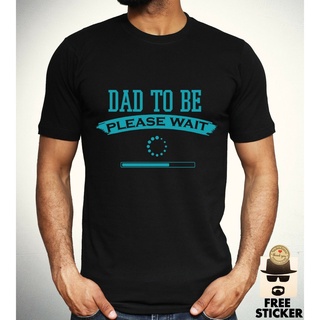 [S-5XL] Gdf21a3 เสื้อยืด ผ้าฝ้าย พิมพ์ลาย Dad To Be Funny Father Daddy 3XL สําหรับผู้ชาย UY32ER28971