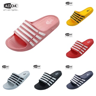 ADDA รองเท้าแตะลำลองผู้หญิงแบบสวม รุ่น 55R01W2 มี 6 สี (ไซส์ 4-6)