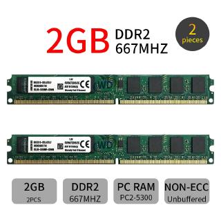 Kingston 2 G Pc 2-5300 U Ddr 2 667 Mhz 240 Pin Kvr 667 D 2 N 5 Ram R 5 Ad22ZT