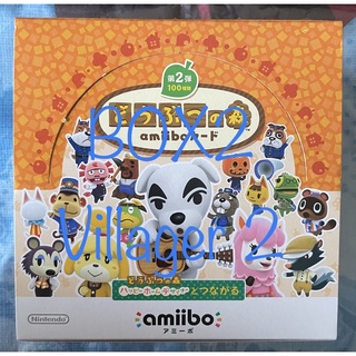 Animal Crossing Amibo Card Doubutsu no Mori อามีโบการ์ด บ็อกซ์ 2 Villager 2