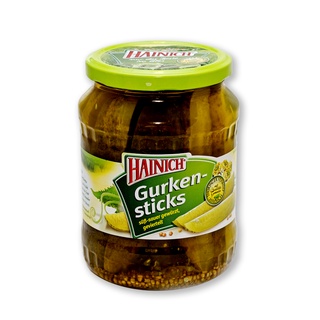 ไฮนิช แตงกวาดอง ชนิดแท่ง 670 กรัม Hainich Gurkensticks 670 g