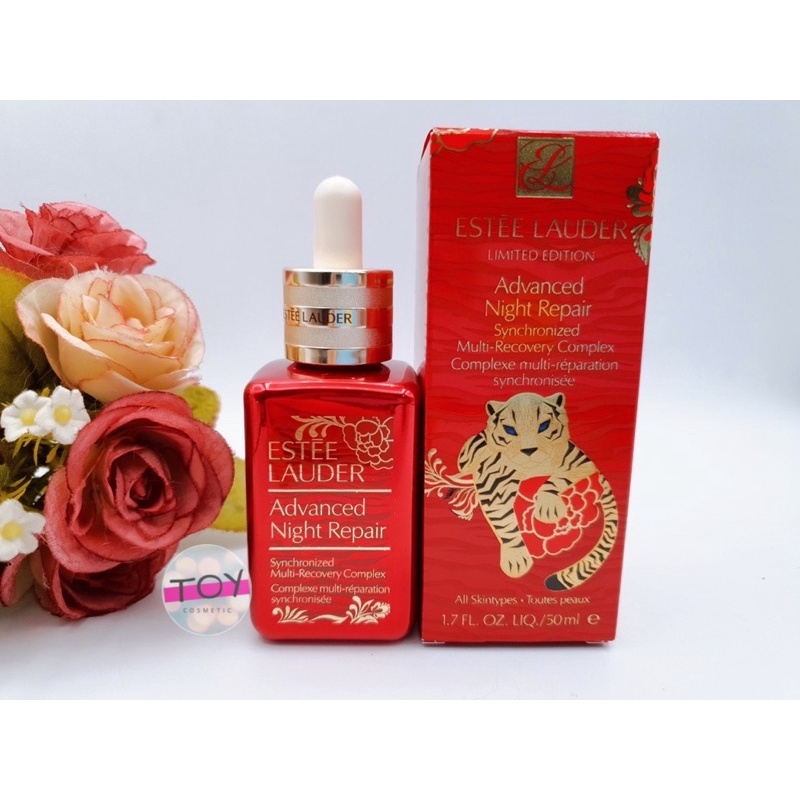 Estee Lauder Advanced Night Repair Synchronized Multi-Recovery Complex Chiness NewYear 2022 Limited Red Edition 50 ml