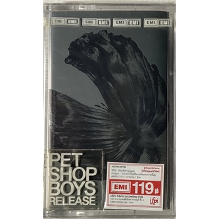 Cassette Tape เทปคาสเซ็ตเพลง Pet Shop Boys อัลบั้ม Release ลิขสิทธิ์ ซีล