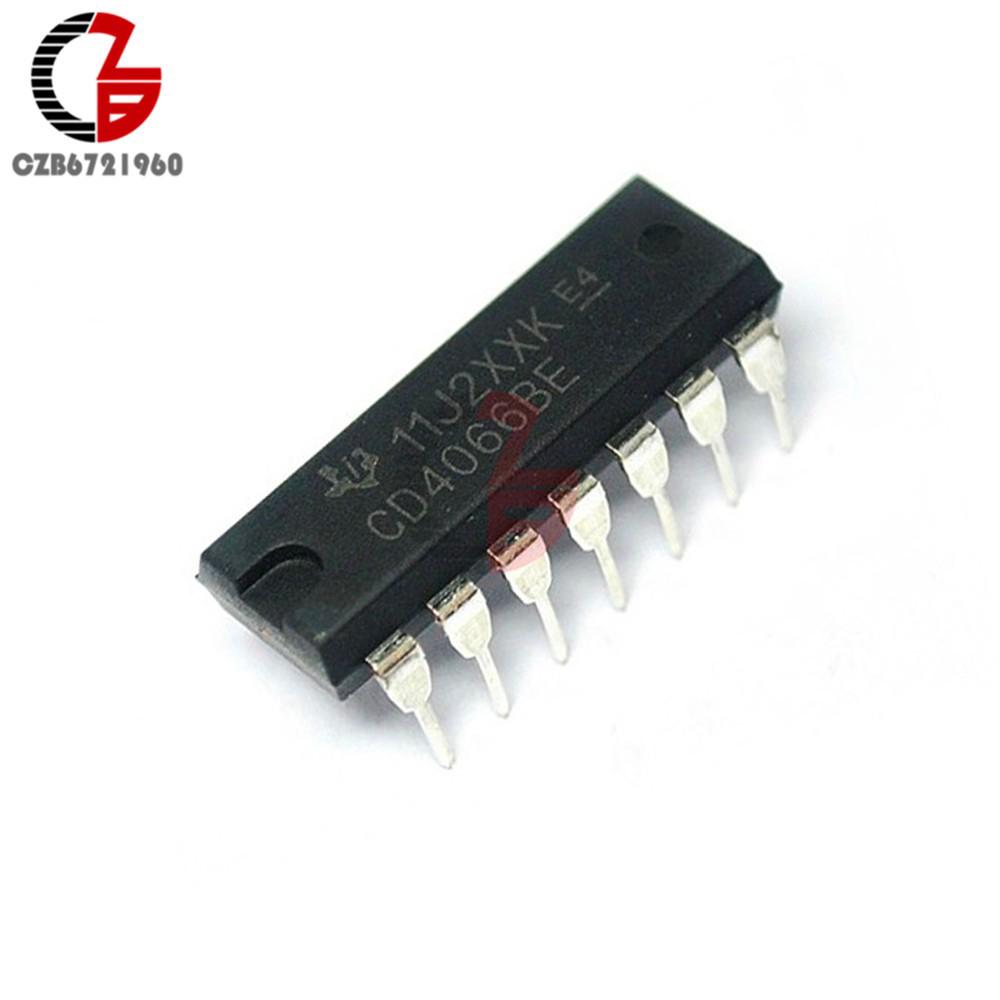 10 Cd 4066 Be Cd 4066 Dip - 14 Ti Cmos สวิทช์ Ic