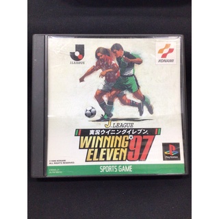 แผ่นแท้ [PS1] J.League Jikkyou Winning Eleven 97 (Japan) (SLPM-86010) Pro Evolution Soccer PES