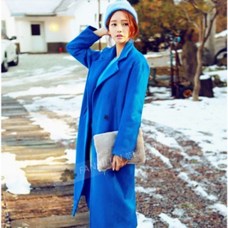 เสื้อคลุมกันหนาว Turquoise coat