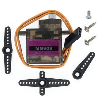 MG90S Metal gear  Digital 9g Servo For Rc Helicopter plane boat car MG90 9G