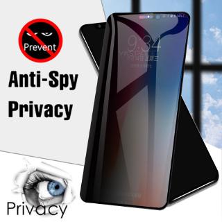 OPPO A3s A57 A7 A5s A12 A12e A9 A9X F9 Pro A1 A83 Realme X Reno Z K3 K1 Anti Spy Privacy Antispy Film Tempered Glass Screen Scratch Protection