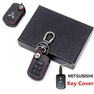 【Ready stock】เคสกุญแจรีโมทรถยนต์สําหรับ mitsubishi xpander triton attrage mir lancer 2 ปุ่ม