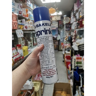 พร้อมส่งจ้า Bakels Sprink สเปรย์น้ำมันคาโนล่า น้ำหนัก 450