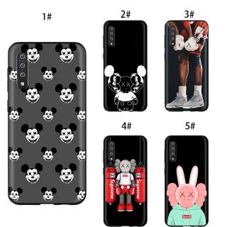 น่ารักมิกกี้ Kaws เคสนิ่ม เนื้อซิลิโคน Samsung Galaxy Note 8 9 A7 A6 A5 Case