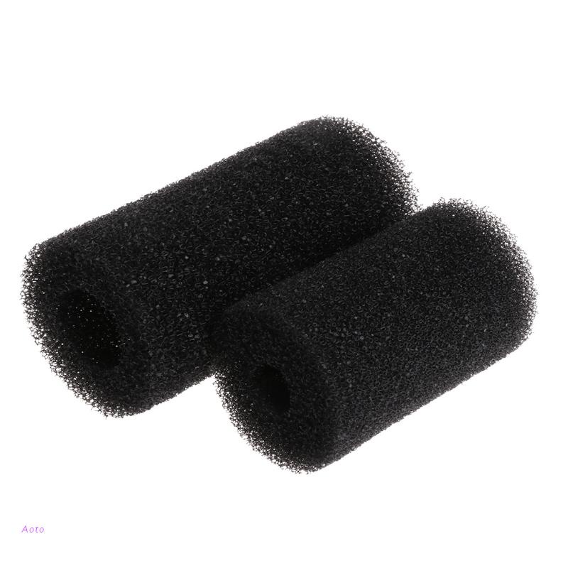 5 Pcs Sponge Aquarium Filter Protector Cover For Fish for Tank Inlet Pond Black