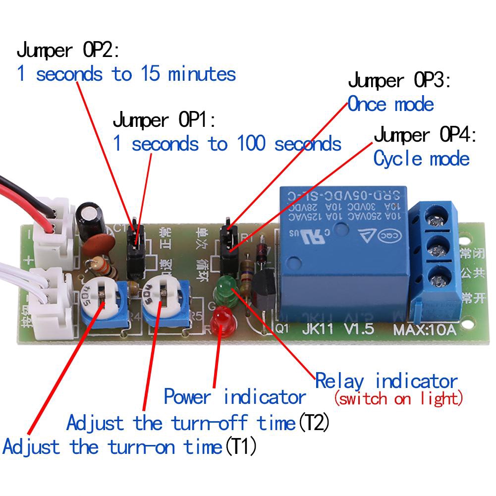Timing relay. Модуль реле jk11. Модуль реле времени jk11. Реле jk11 v1.5. Jk11 реле с задержки выключения, циклический таймер 0-15мин 12в №0358.