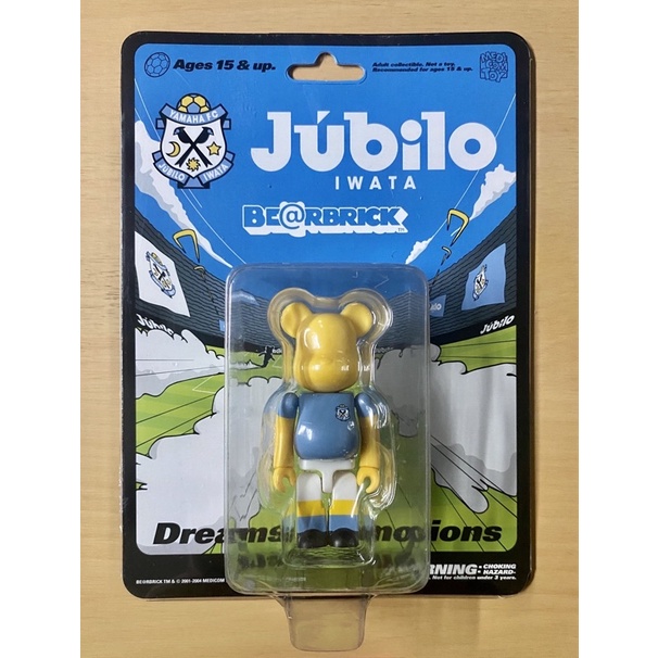 [ของญี่ปุ่นแท้🇯🇵💯] ฟิกเกอร์ bearbrick 100% ฟุตบอลเจลีค Jubilo Iwata /งานกล่อง (ไม่ใช่พวงกุญแจ) (งาน 