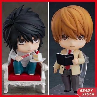 ฟิกเกอร์การ์ตูนอนิเมะ DEATH NOTE Nendoroid 1160# 1200# Yagami Light/L·Lawliet 2.0 Killer ฟิกเกอร์ PVC ขนาดเล็ก