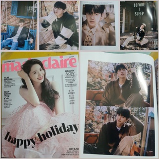 💥พร้อมส่ง💥Marie Claire ปกยุนอา snsd (YOONA) ข้างในมี #ซงคัง #Cnblue #อีโดฮยอน