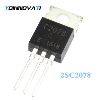 ชิ้นส่วนอิเล็กทรอนิกส์ 2sc2078 c2078 to-220 10 ชิ้นต่อล็อต