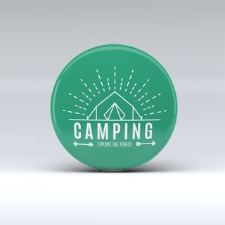 เข็มกลัด Vintage Adventure Camping Outdoor 201940---