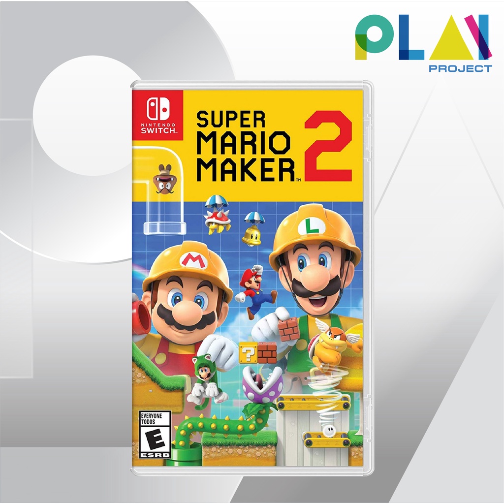 Nintendo Switch : Super Mario Maker 2 [มือ1] [แผ่นเกมนินเทนโด้ switch]