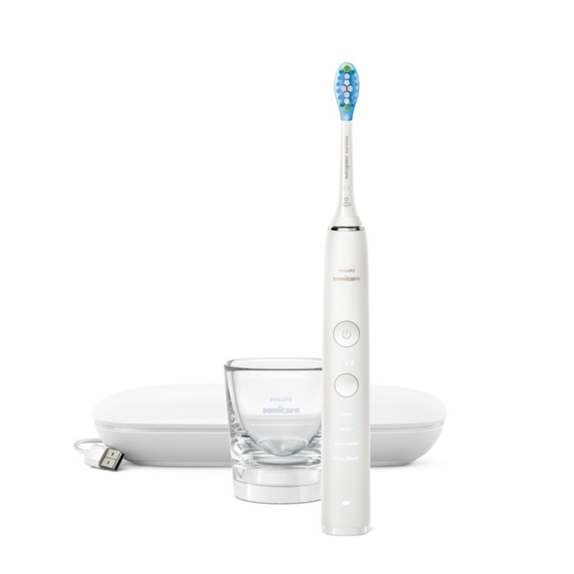 Philips แปรงสีฟันไฟฟ้า Soniccare รุ่น HX9912/50 ความแรง 3 ระดับ 4 โหมดการทำงาน รองรับ iOS/Android รั