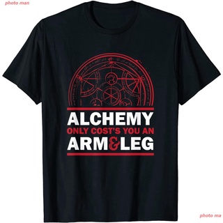 photo man ผู้ชายและผู้หญิง Alchemist Anime T Shirt Otaku Weeaboo sale