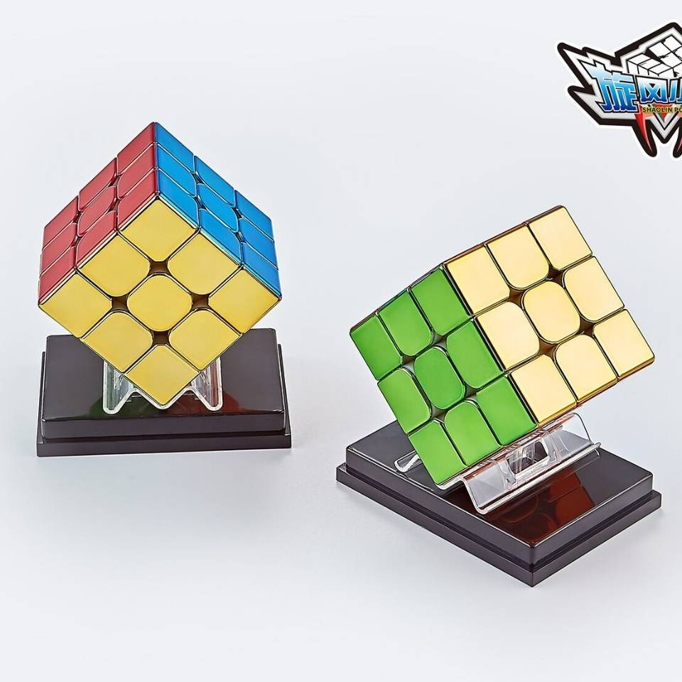 รูบิค 3×3 แม่เหล็ก ลูบิค 3×3 ของแท้ Whirlwind Boy Magnetic Plating Cube Flying Magnetic Third -order Rubik ของ Cube Electroplating Cool Collection ของขวัญ ราคา ถูกที่สุด ดีลบีเคเค แกลเลอรีภาพที่ 3