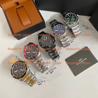 [Pre] Coach Kent 44mm 14602553 14602554 14602555 14602556 14602557 14602558 14602559 14602560 Mens Watch นาฬิกาผู้ชาย