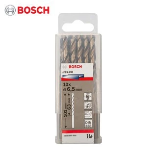 BOSCH ดอกเจาะสแตนเลส 1มม. - 8.5มม.(1 ดอก) HSS-Co ของแท้ 100%
