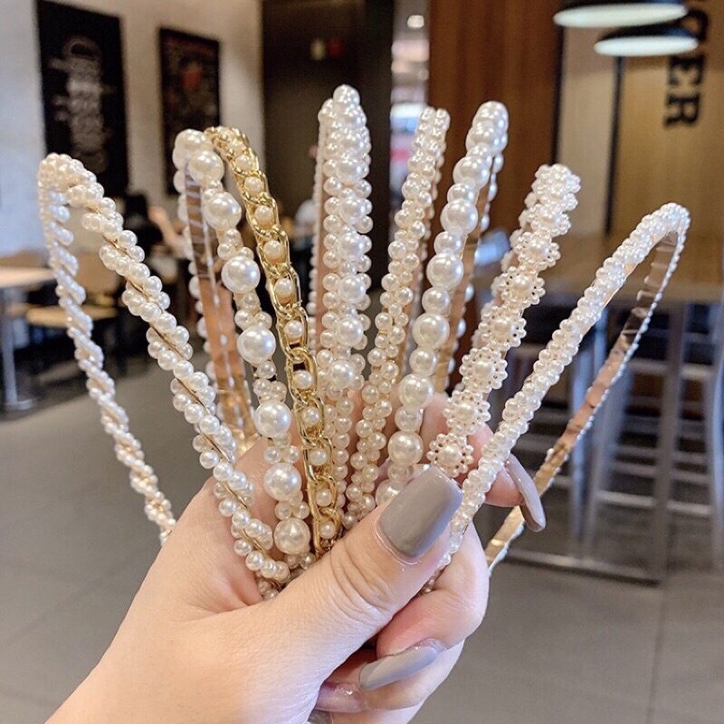 มาใหม่ที่คาดผมไข่มุก Super Fairy Fairy Sen เป็นการ์ดออกเกาหลีง่าย ๆ ที่คาดผมดาราเน็ตใหม่หวานป่า