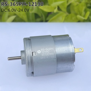 Mabuchi Micro RS-365PH-12190 DC Electric Motor 12V 24V Carbon Brush Small 365 Motor Diy Hot Air Gun Household Appliances