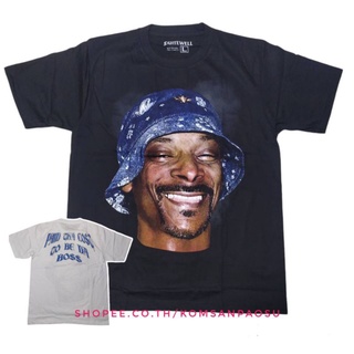 T-shirt  เสื้อยืด snoopdogg raptee เสื้อยืดแขนสั้น snoop DoggS-5XL