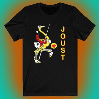 tshirtเสื้อยืดคอกลมฤดูร้อนเสื้อยืดลําลอง พิมพ์ลาย Joust Video Games สําหรับผู้ชายSto4XL